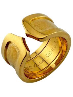 Cartier 2C Ring 18k Gold